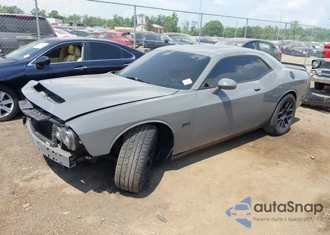 2019 Dodge Challenger R/T из США, поврежденный, VIN 2C3CDZBT9KH677824